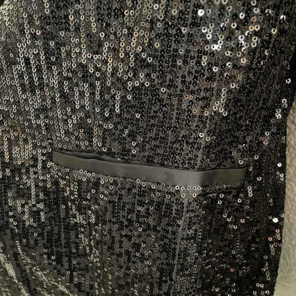 Sequin dressy blazer